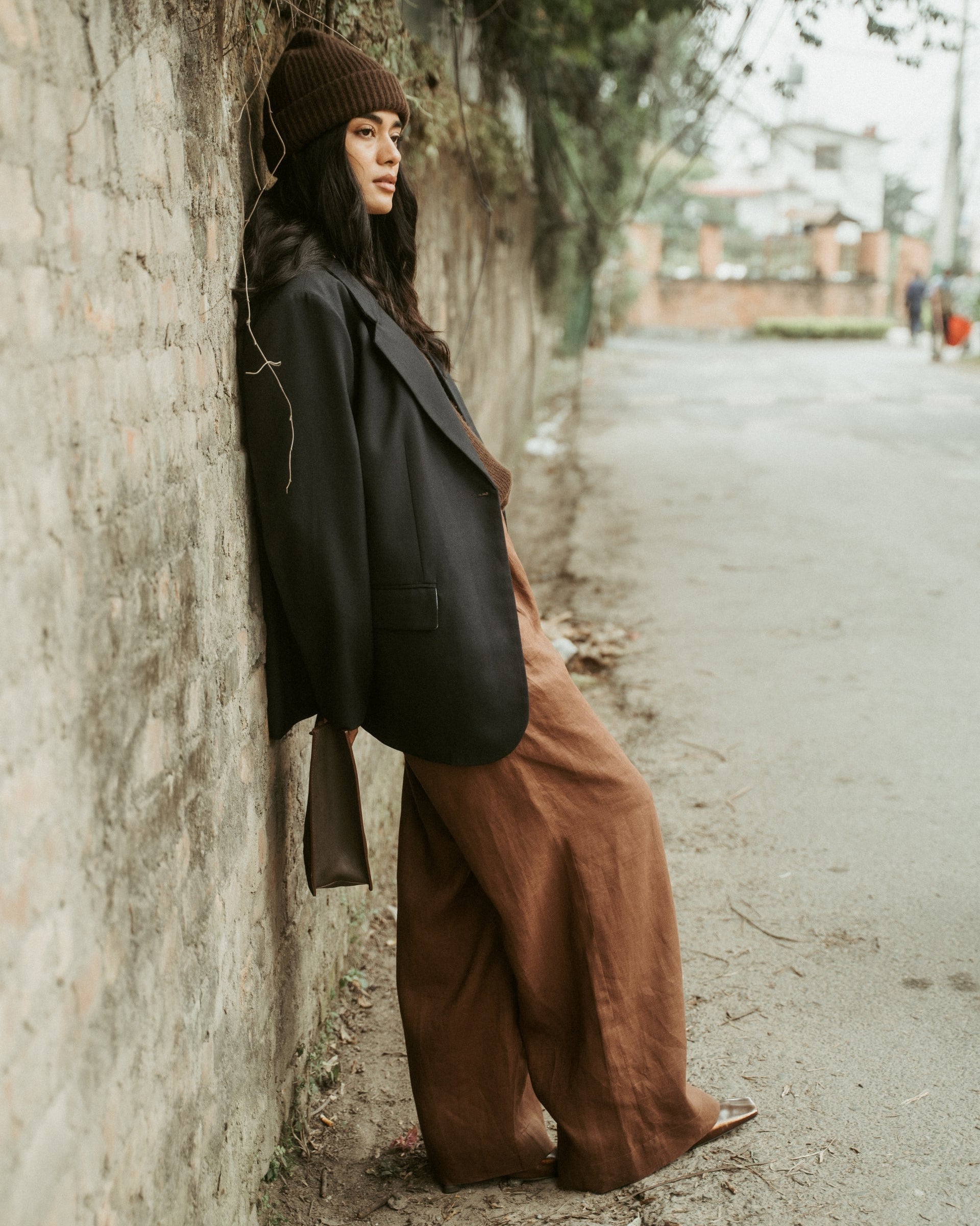 Astha Pants Cacao Linen
