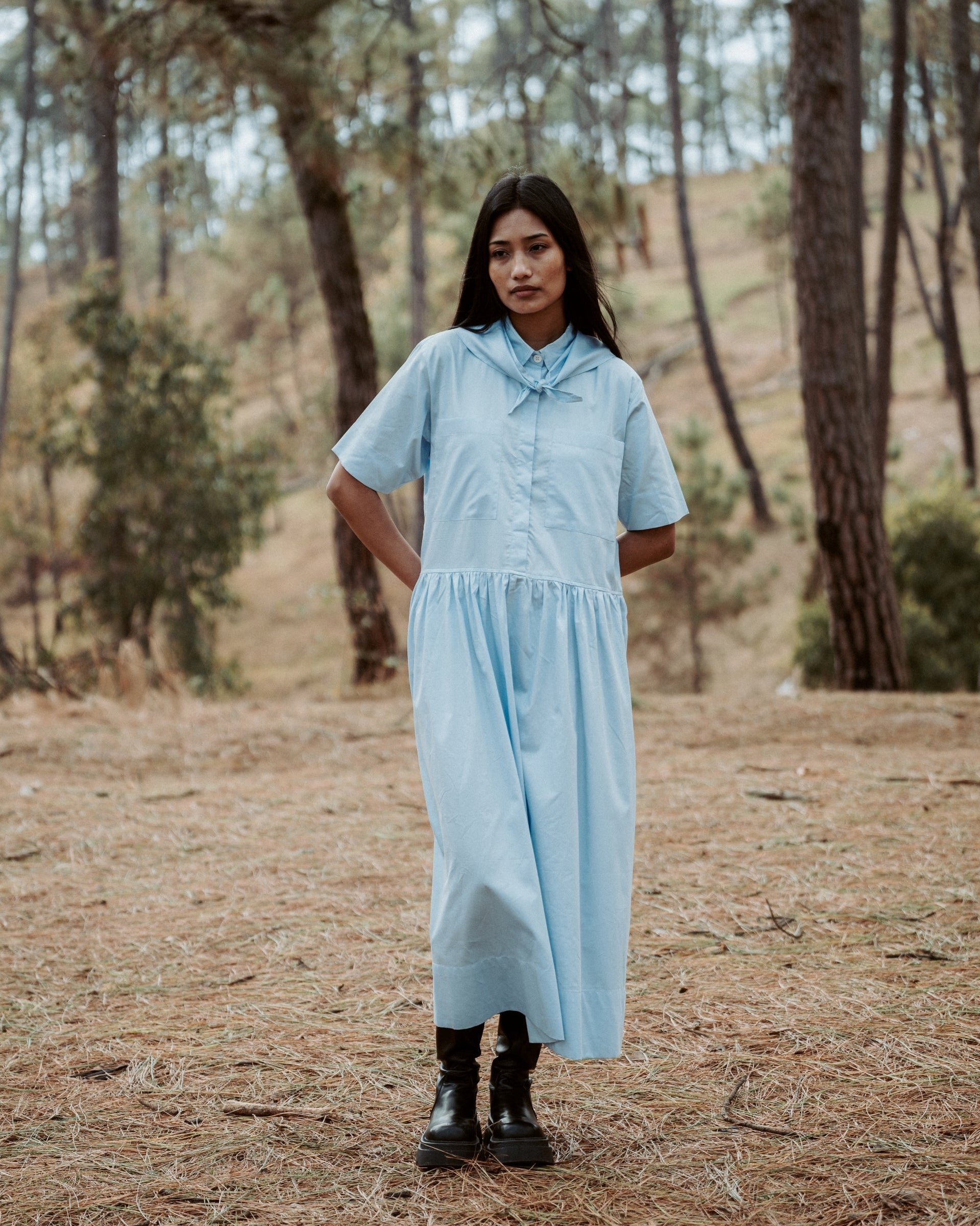 Raha Dress Giza Cotton