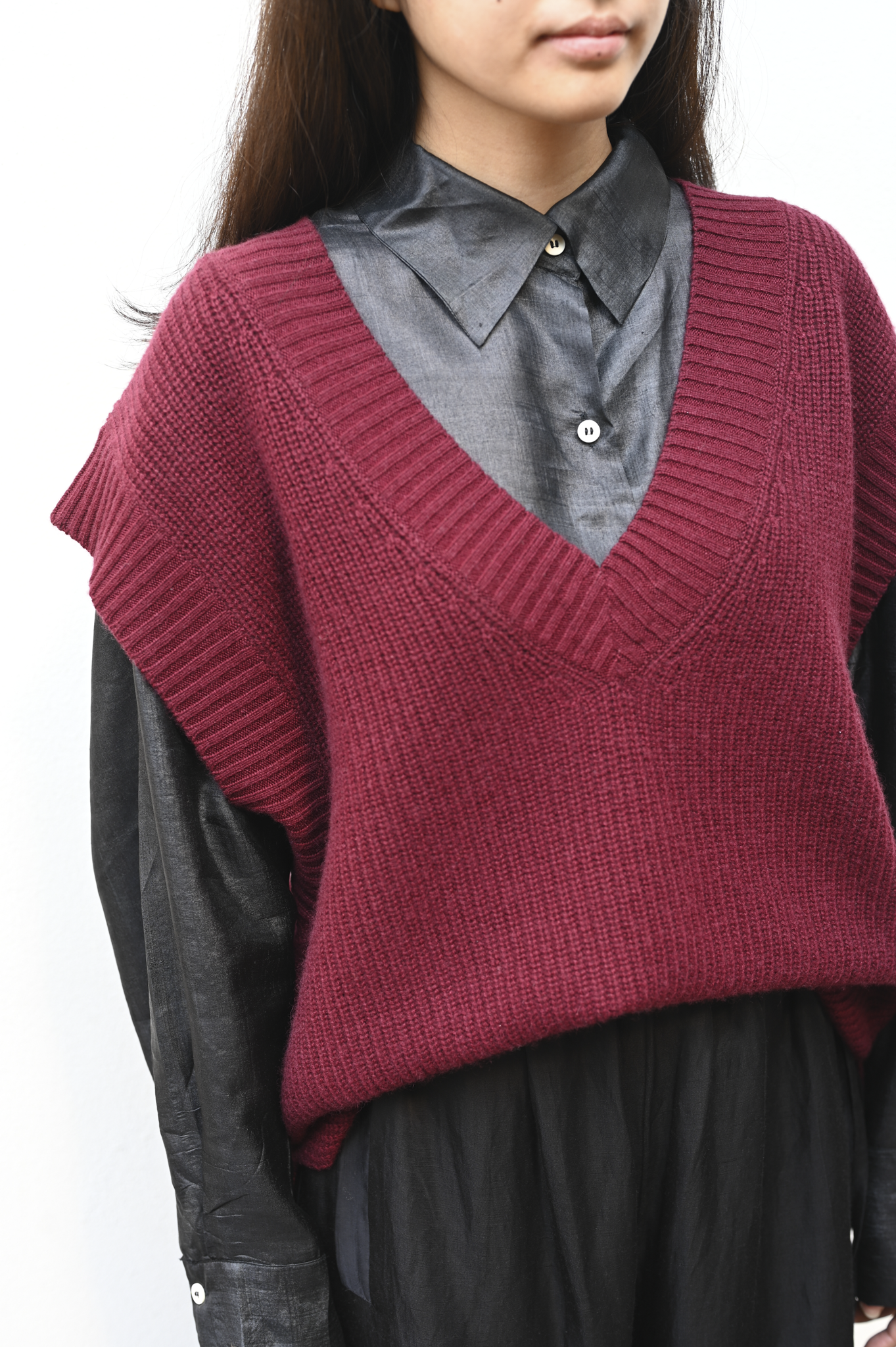 Spencer Vest Plum