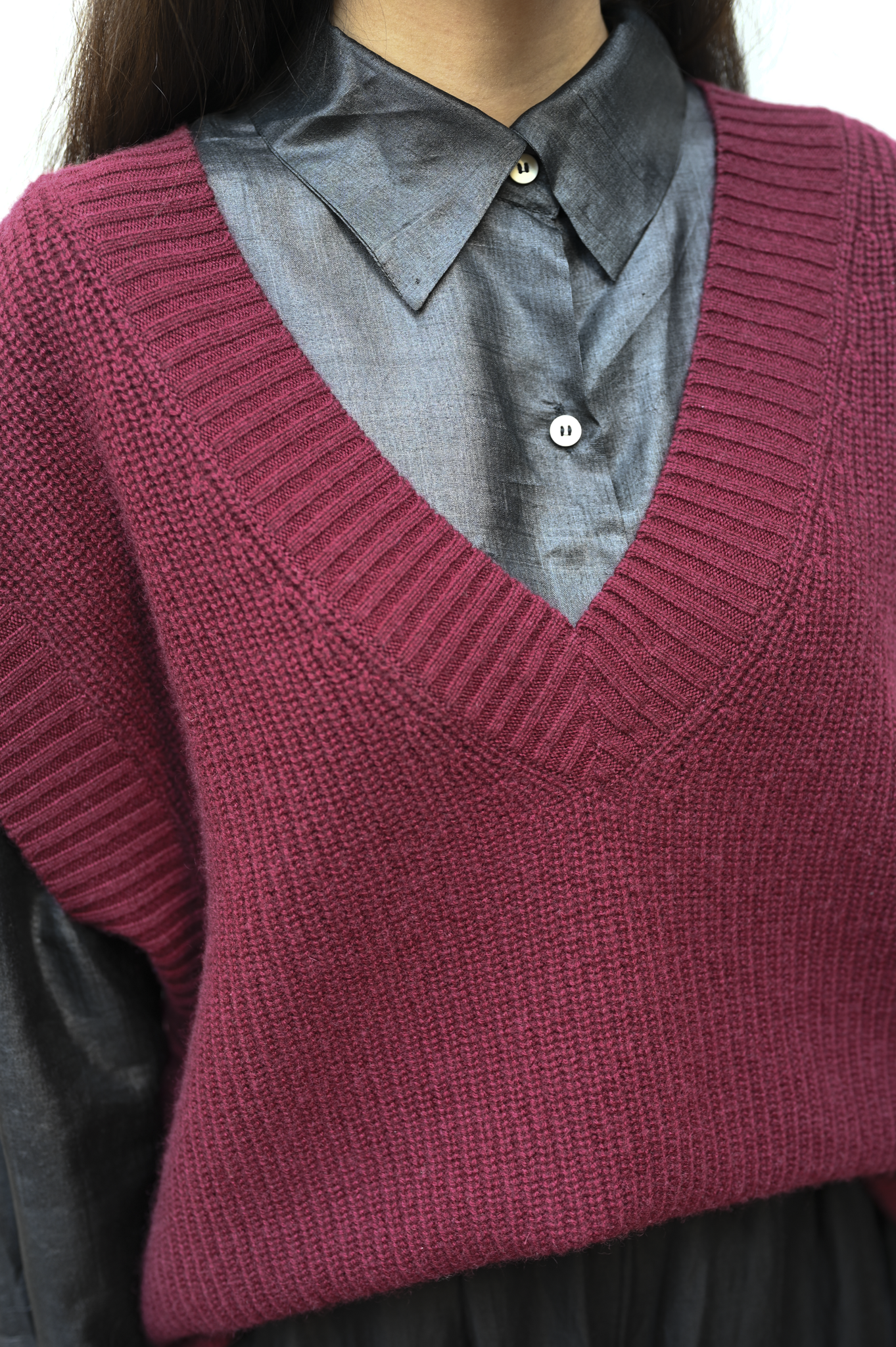 Spencer Vest Plum