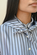 Raja Shirt Berry Cream Silk