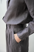 Astha Pants Bark Linen