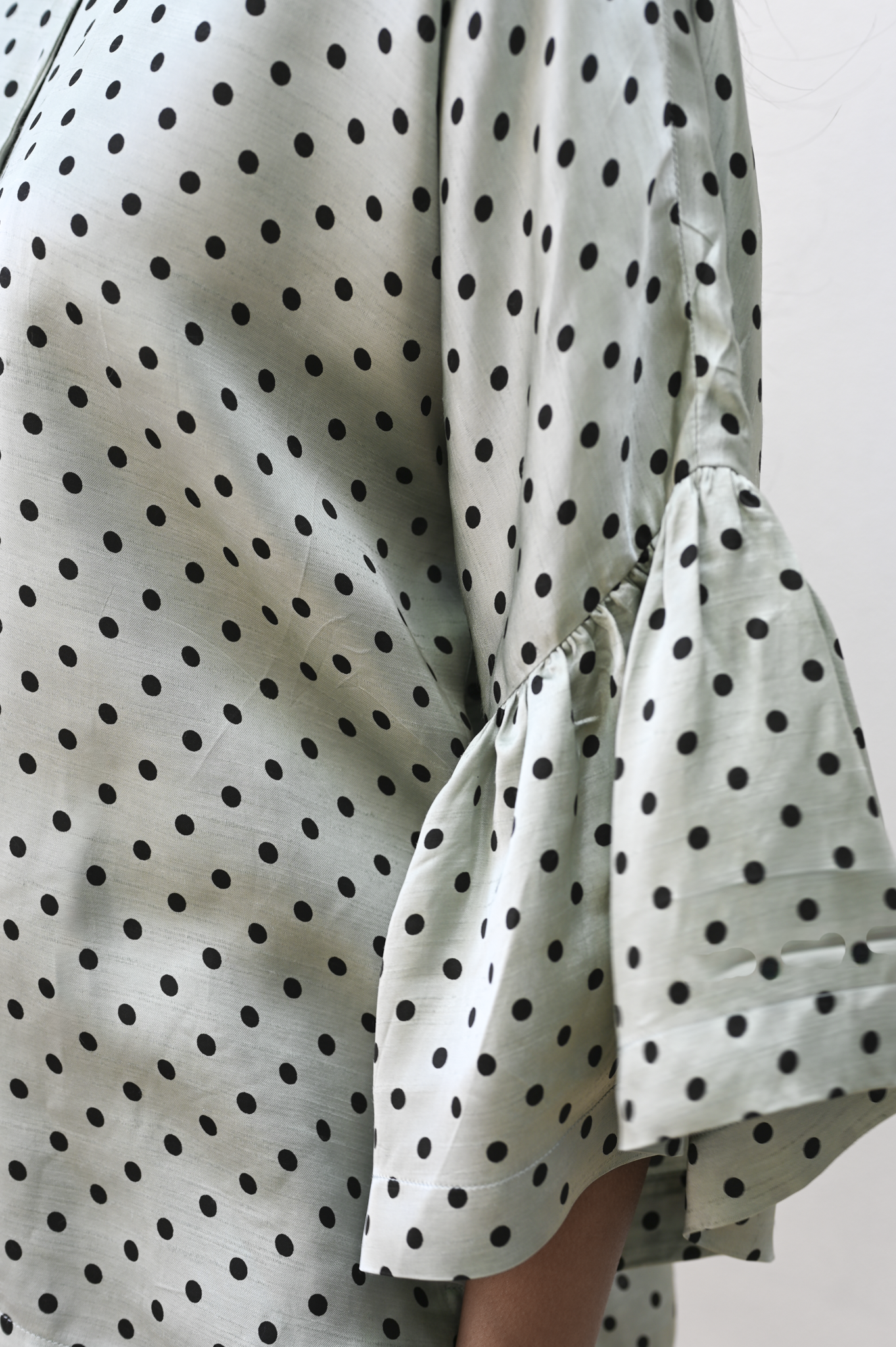 Raha Shirt Polka Silk Linen