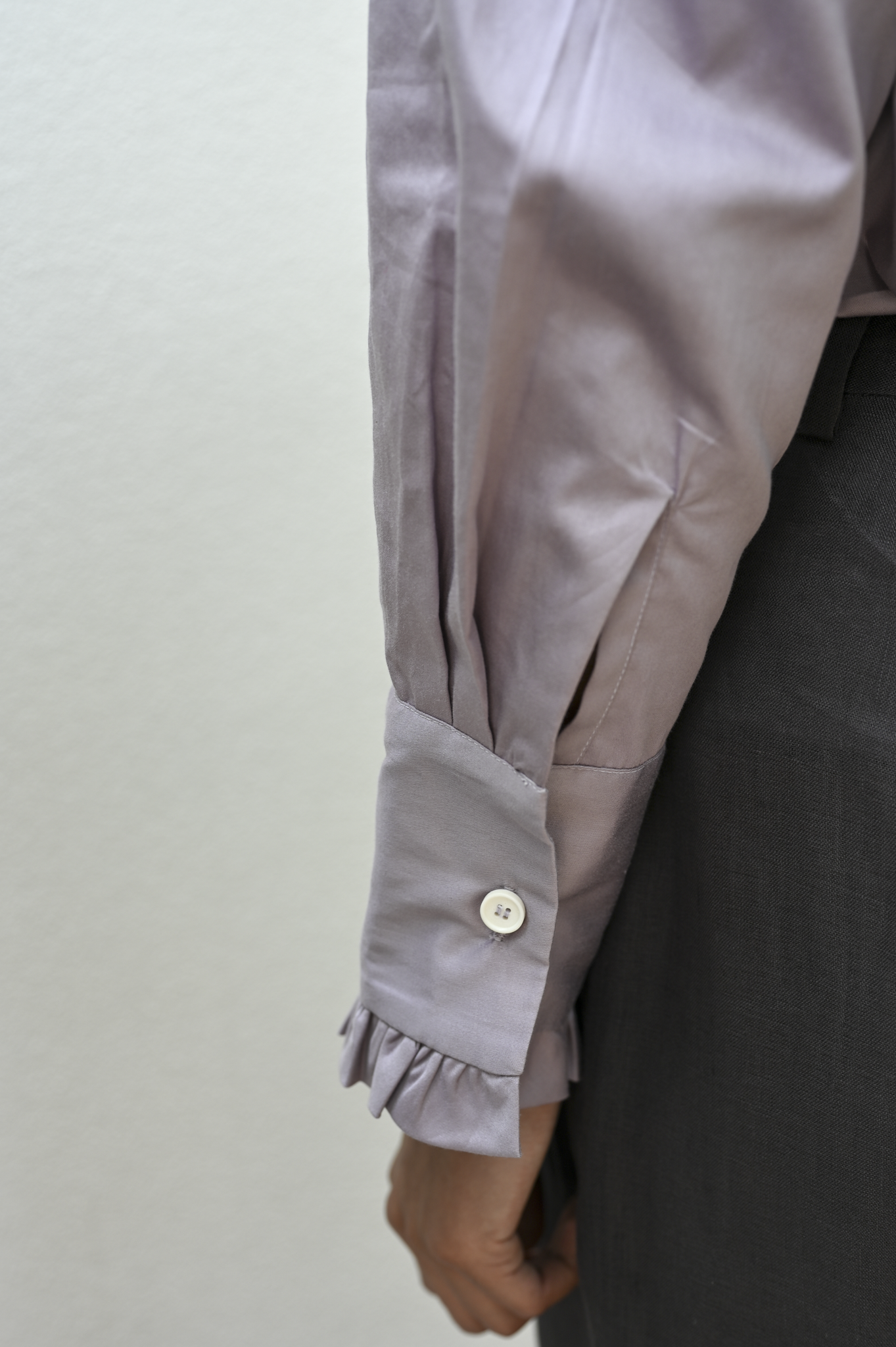 Maya Shirt Mauve Giza Cotton
