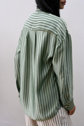 Raja Shirt Pistachio Silk
