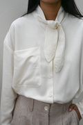 Bow Tie Shirt Viscose
