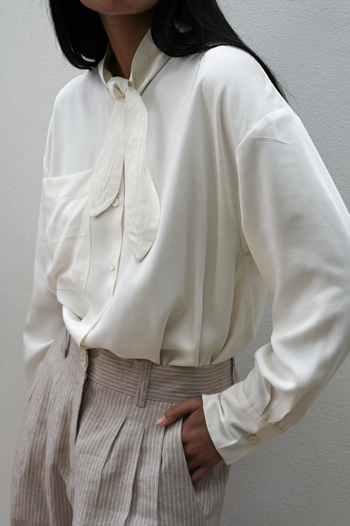 Bow Tie Shirt Viscose