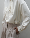 Astha Pants Latte Cream Linen
