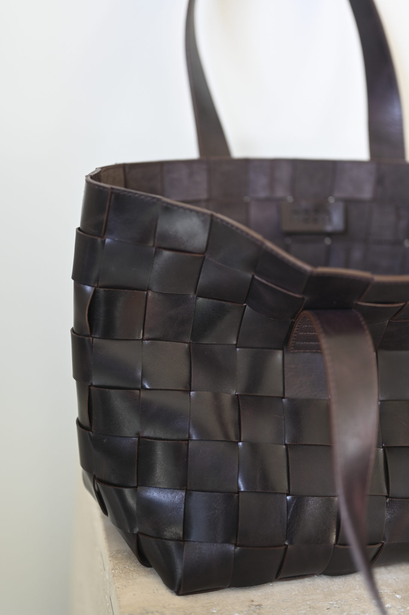 Harukaze Woven Tote Cherry