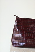 Harukaze Clutch Croc Cherry