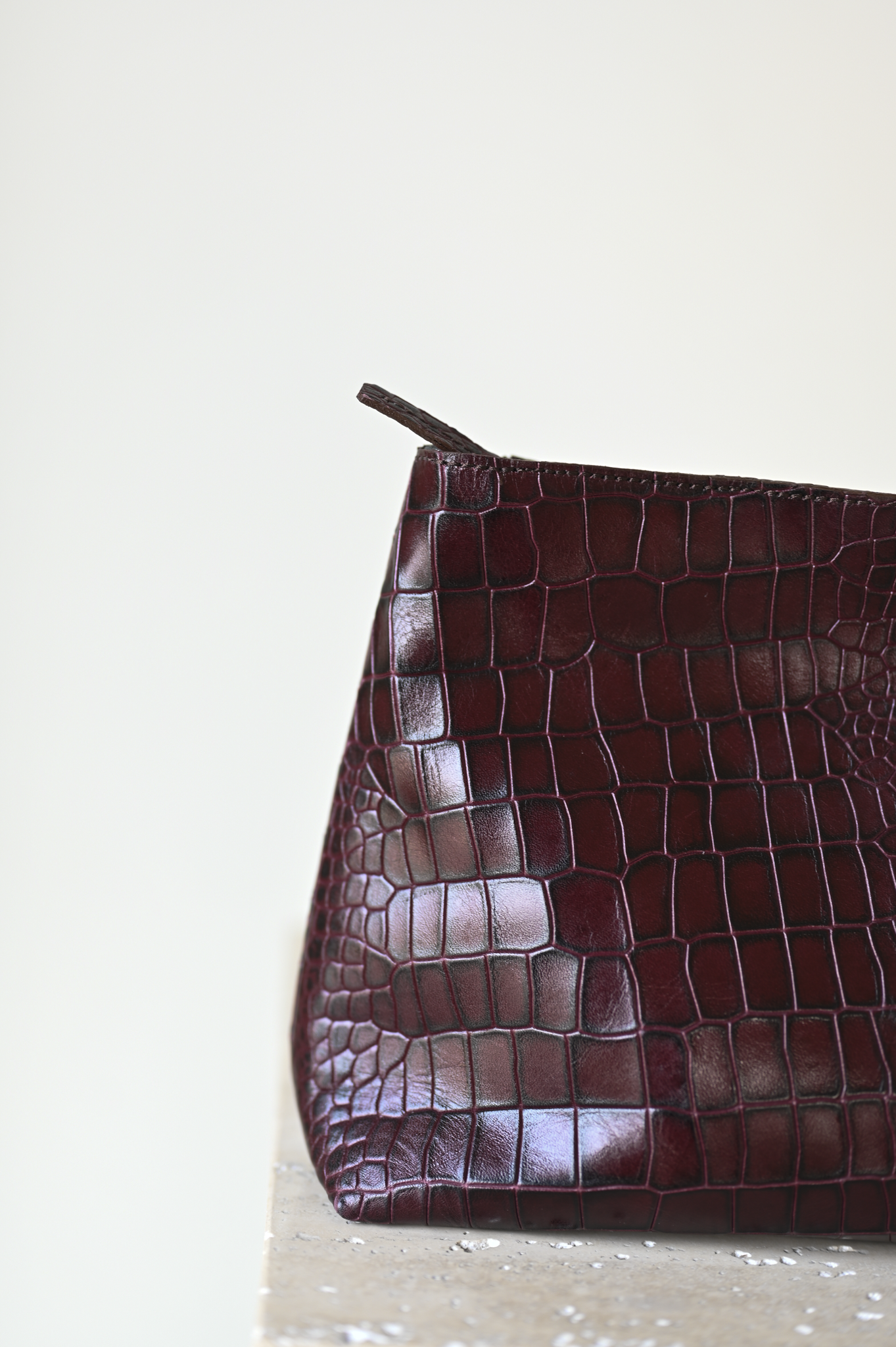 Harukaze Clutch Croc Cherry