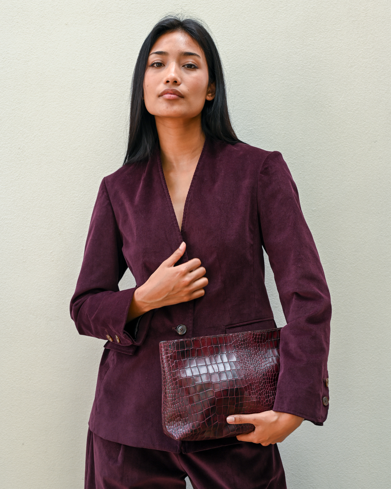 Tailored Blazer Corduroy