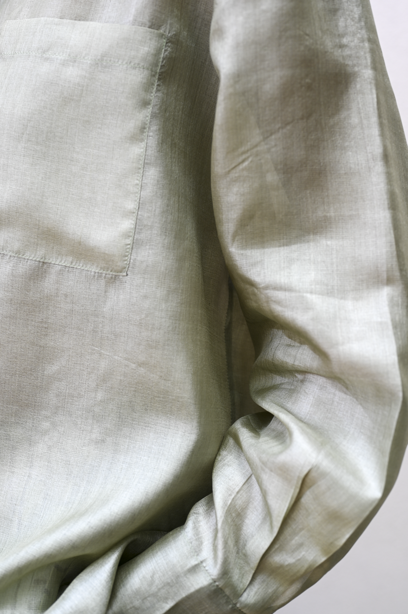Louise Shirt Sage Silk