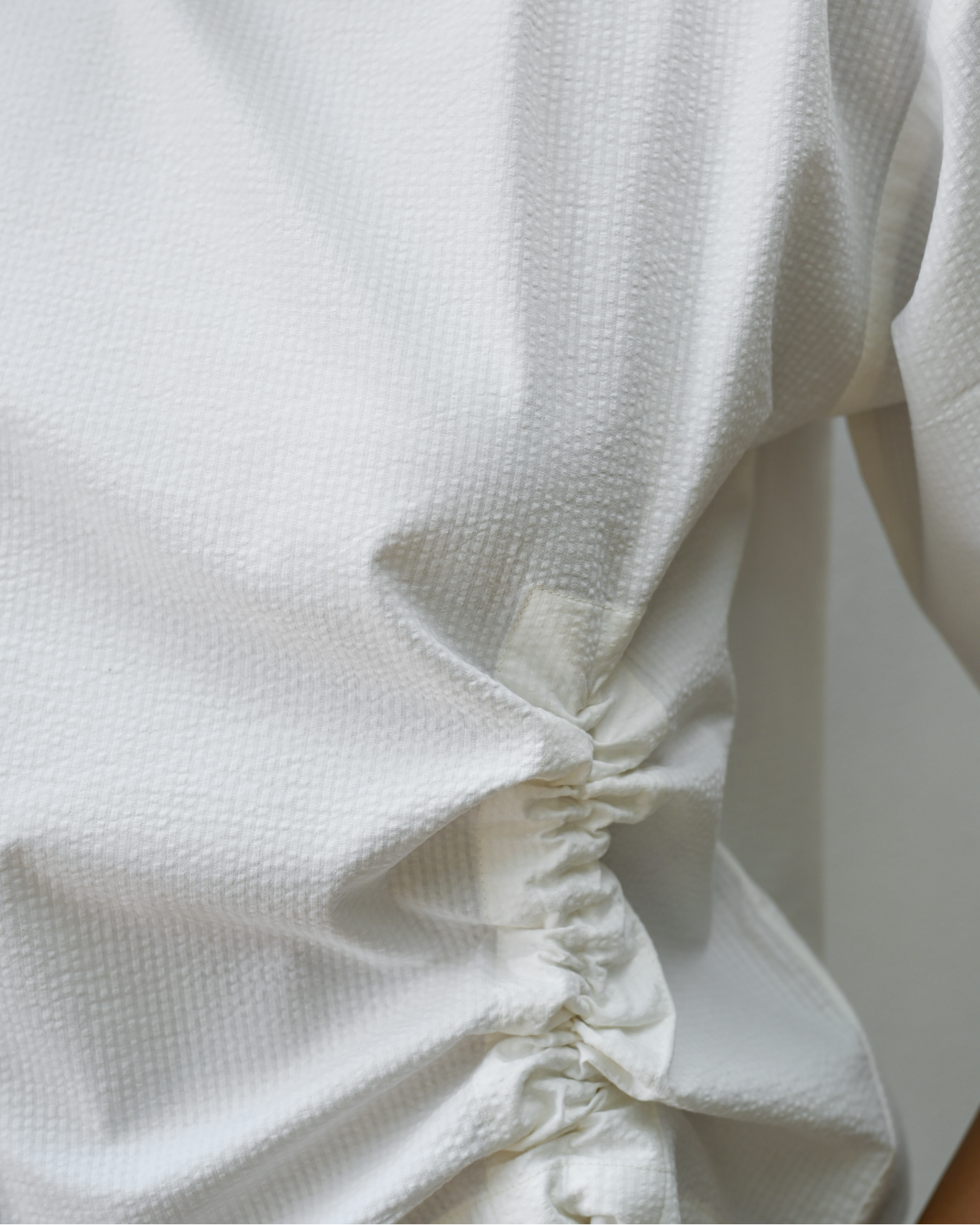 Tulip Top Milk Seersucker Cotton