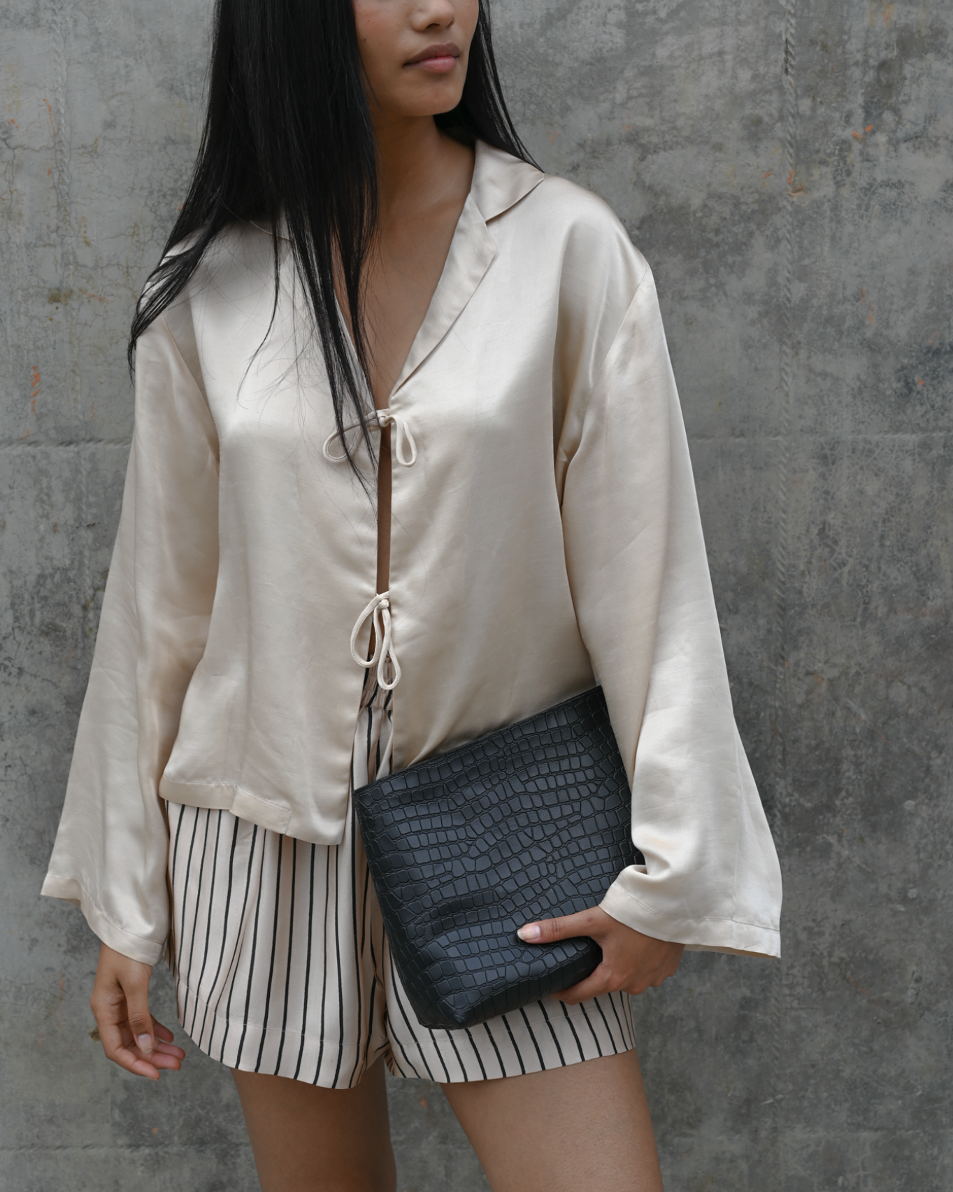 Ava Blouse Silk Linen