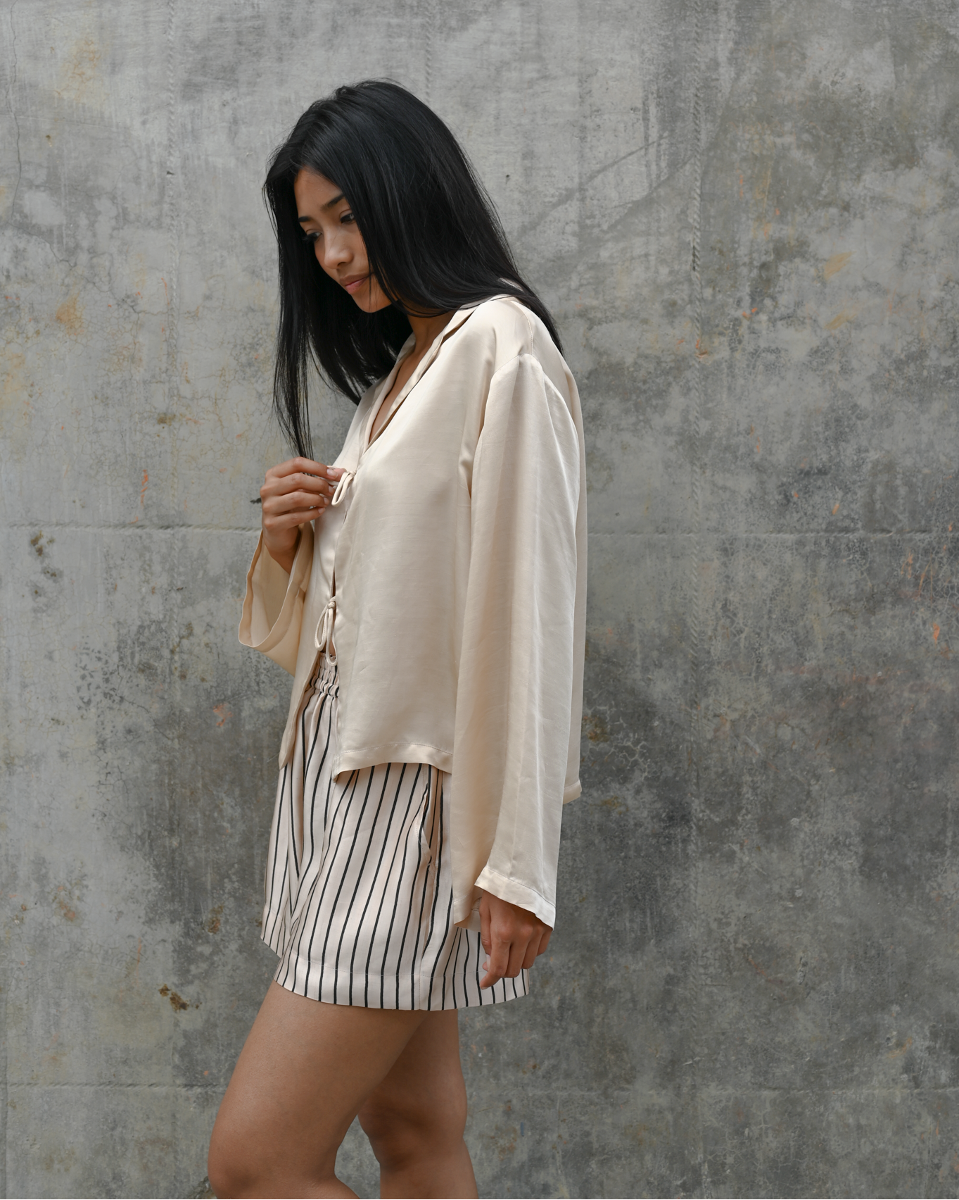 Ava Blouse Silk Linen
