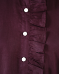 Lahara Shirt Wine Linen