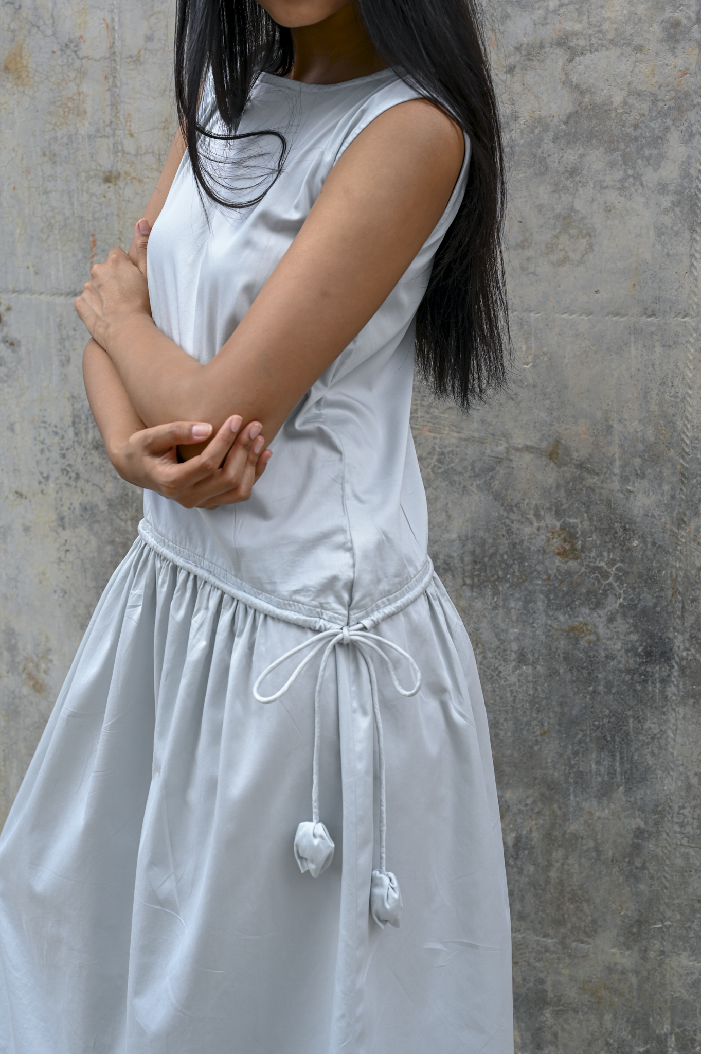 Tulip Dress Mint Giza Cotton