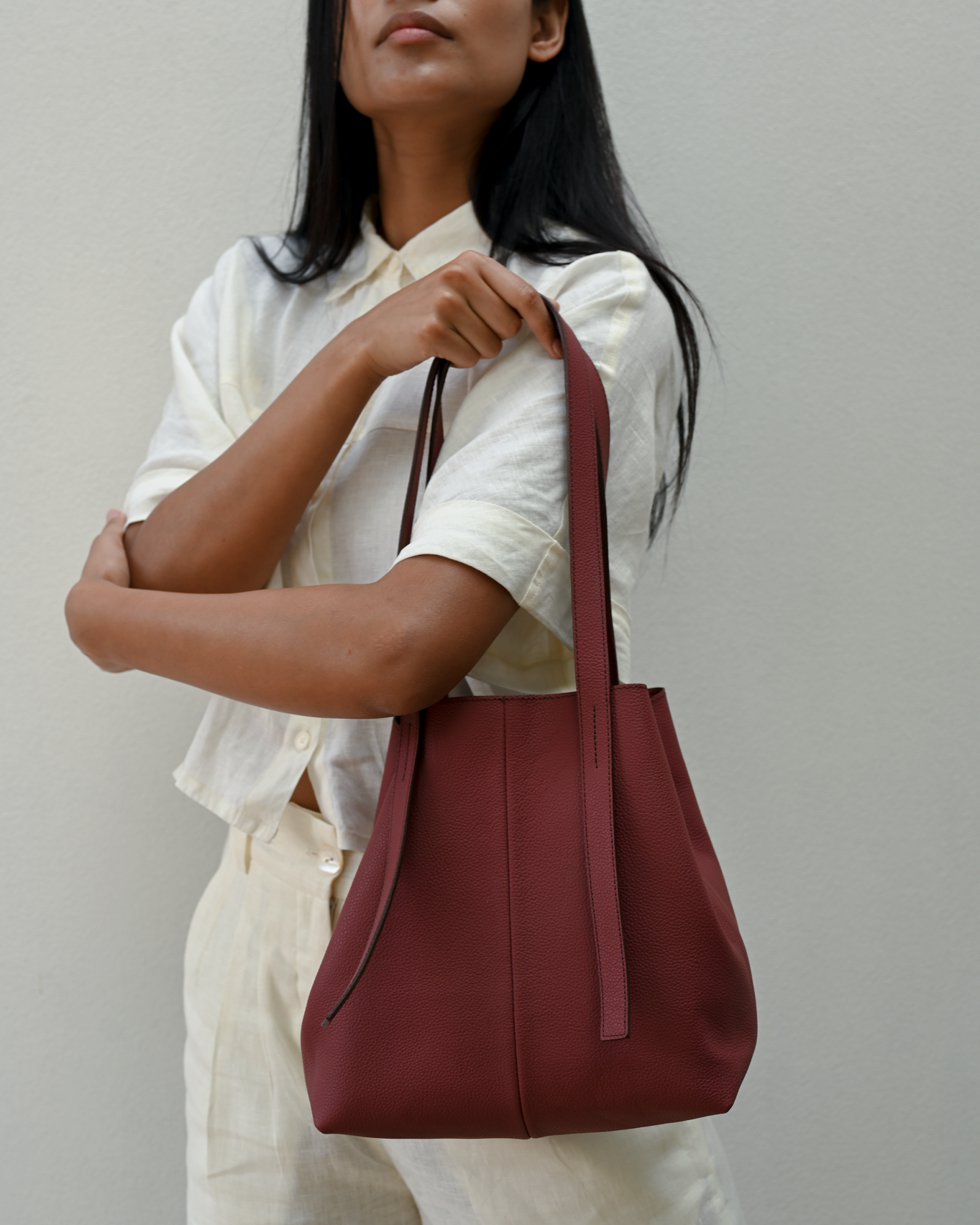 Ikigai Tote PM Prune