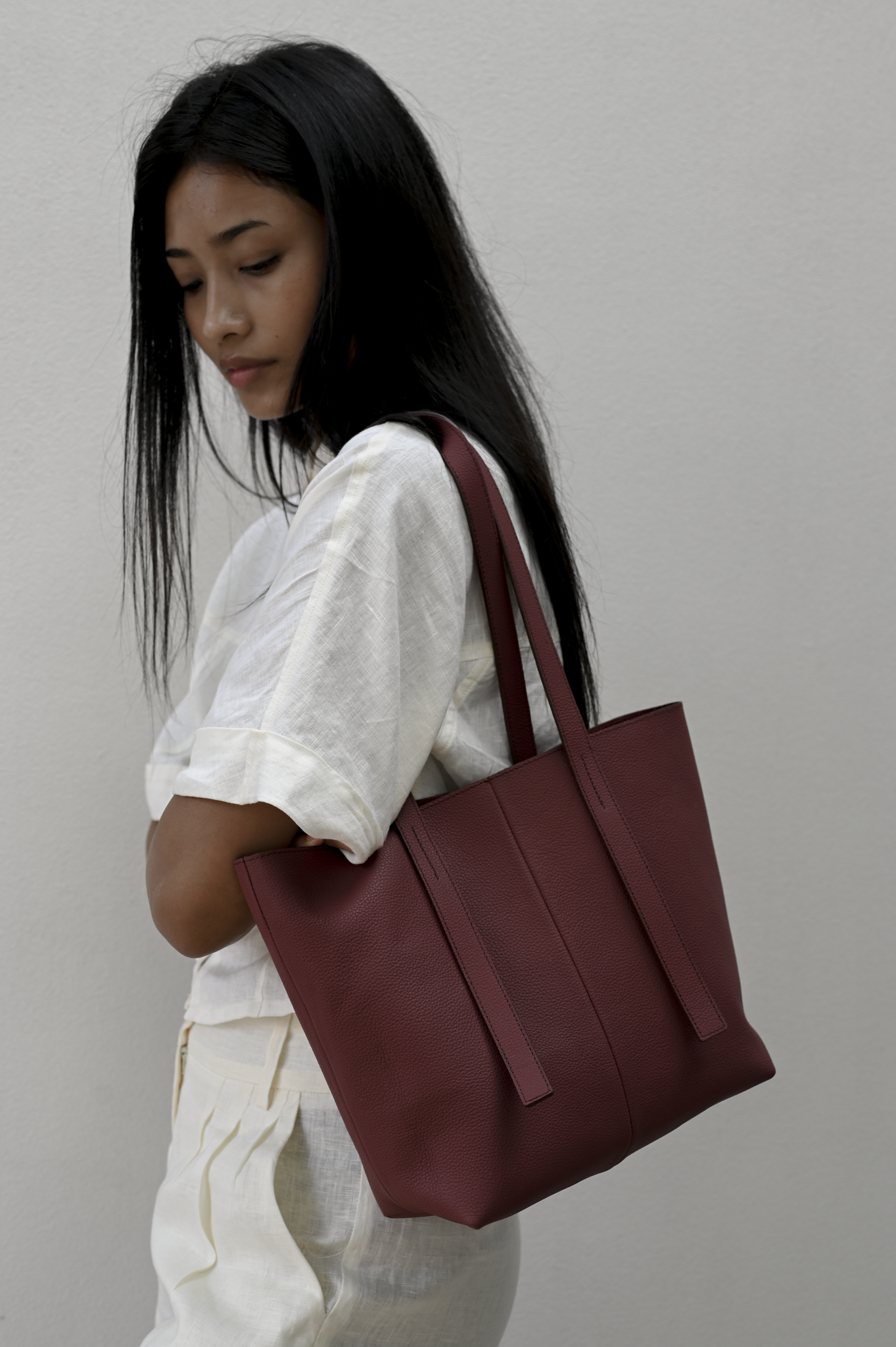 Ikigai Tote PM Prune