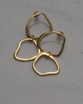 Amoeba Earring Silver Earring
