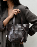 Harukaze Woven Tote BB Cacao
