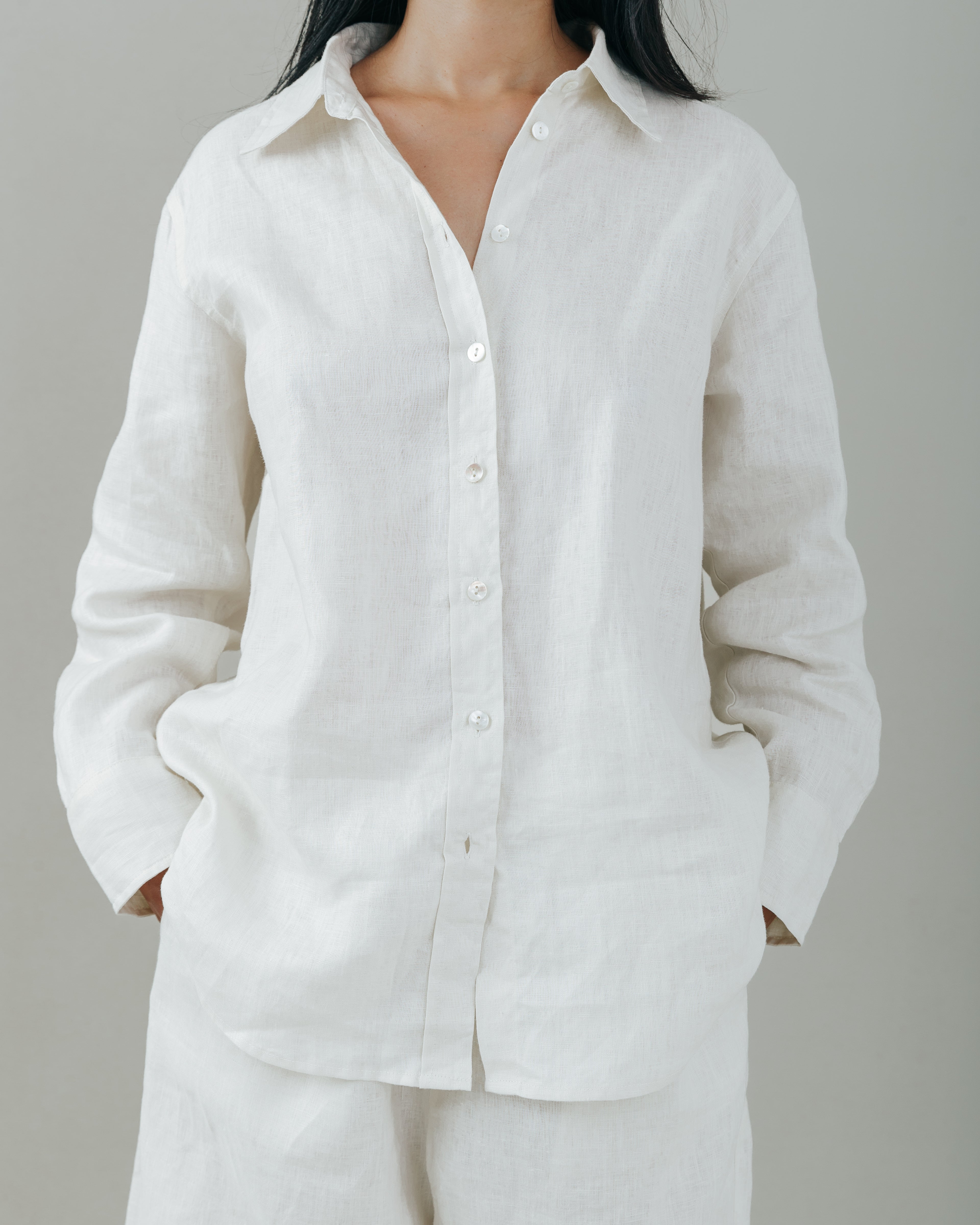 Oversized Shirt Linen