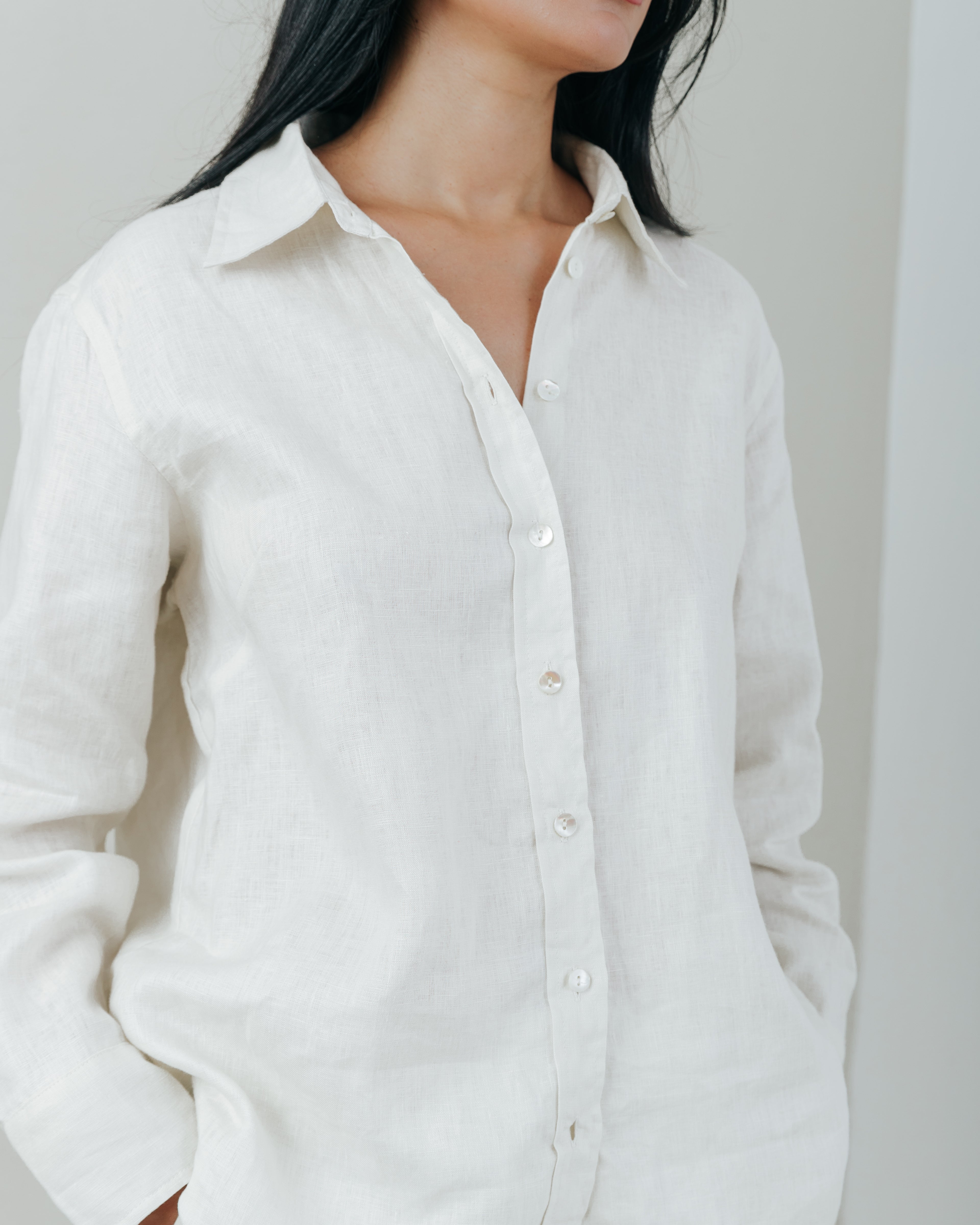 Oversized Shirt Linen