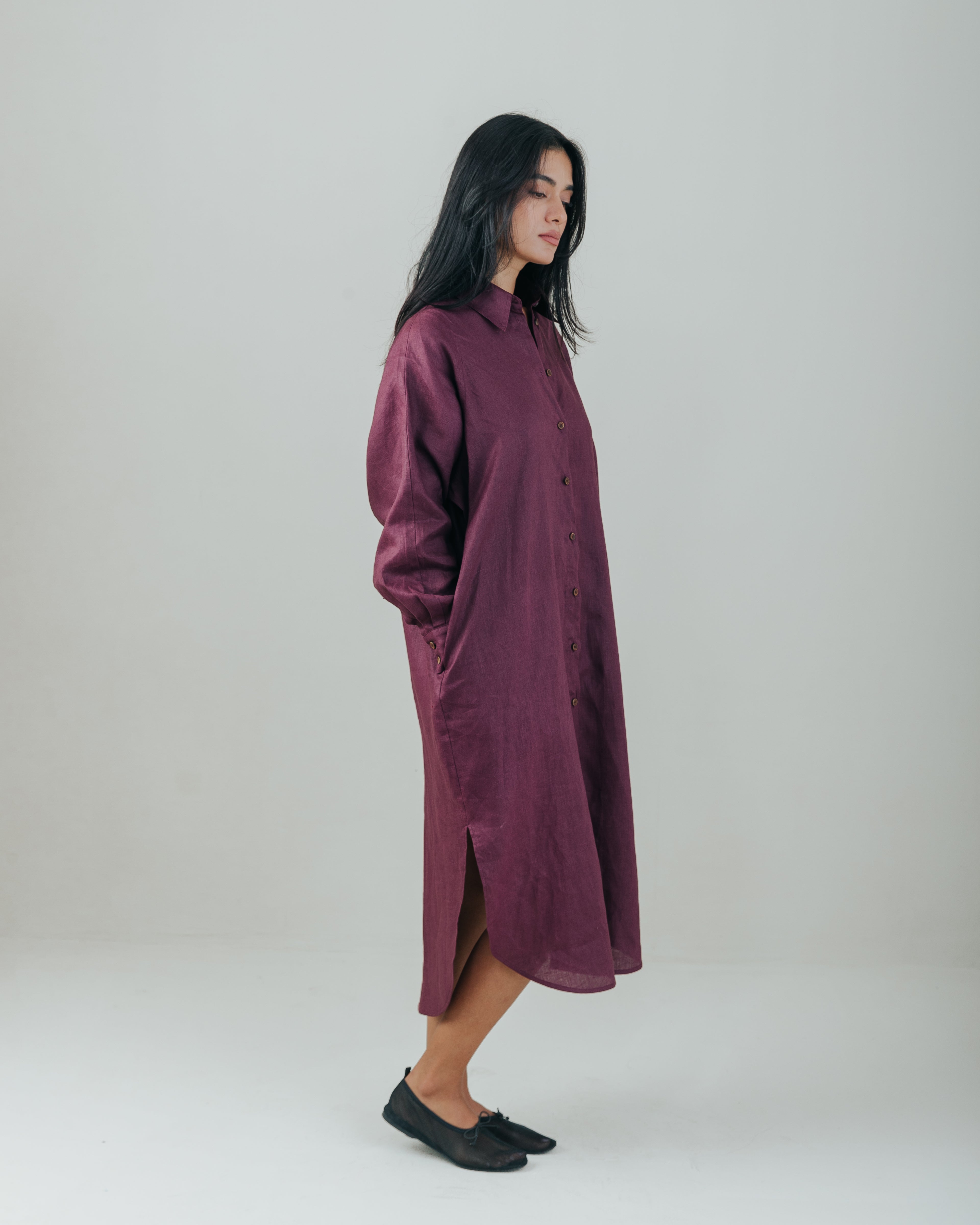 Shirt Dress Linen