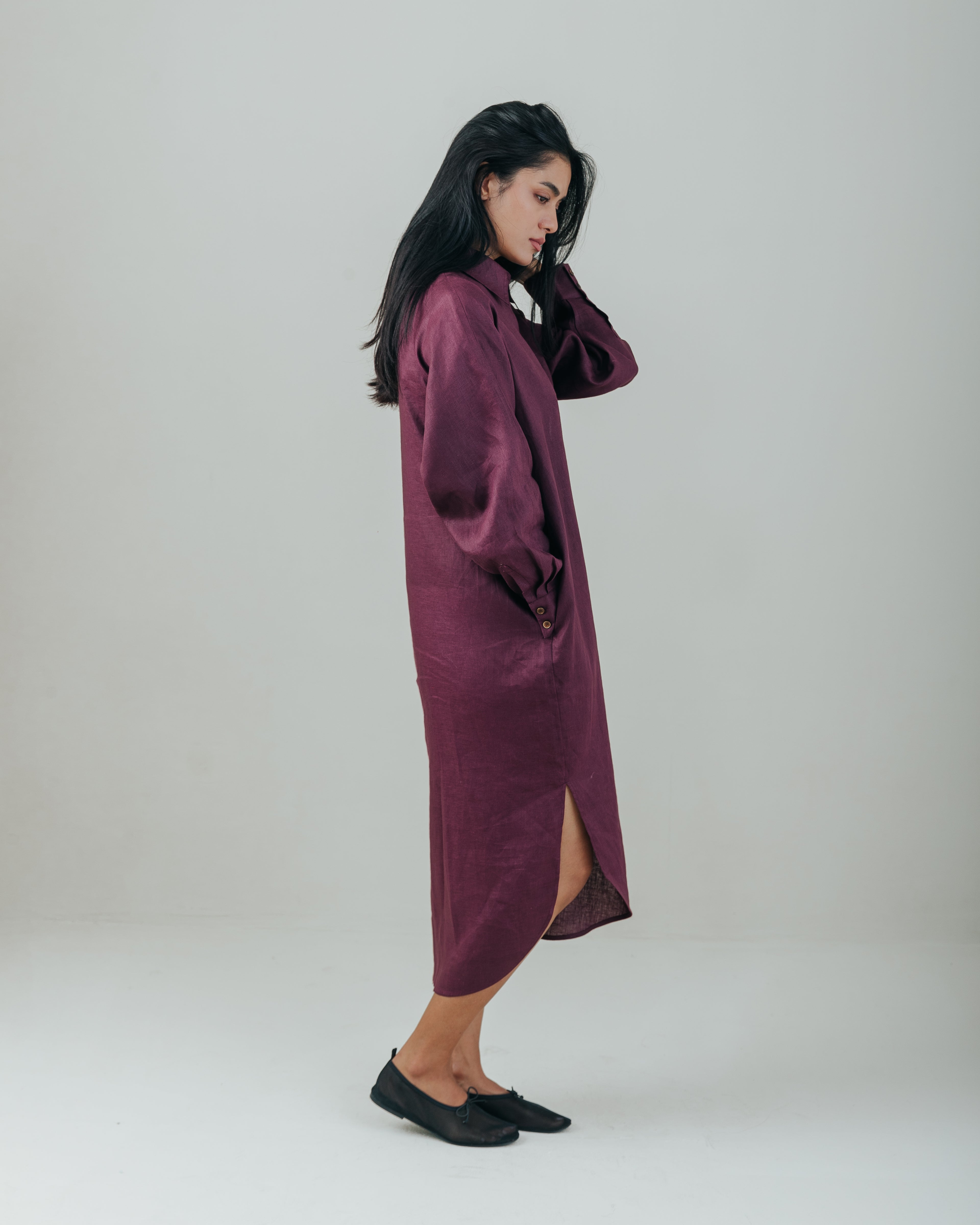 Shirt Dress Linen