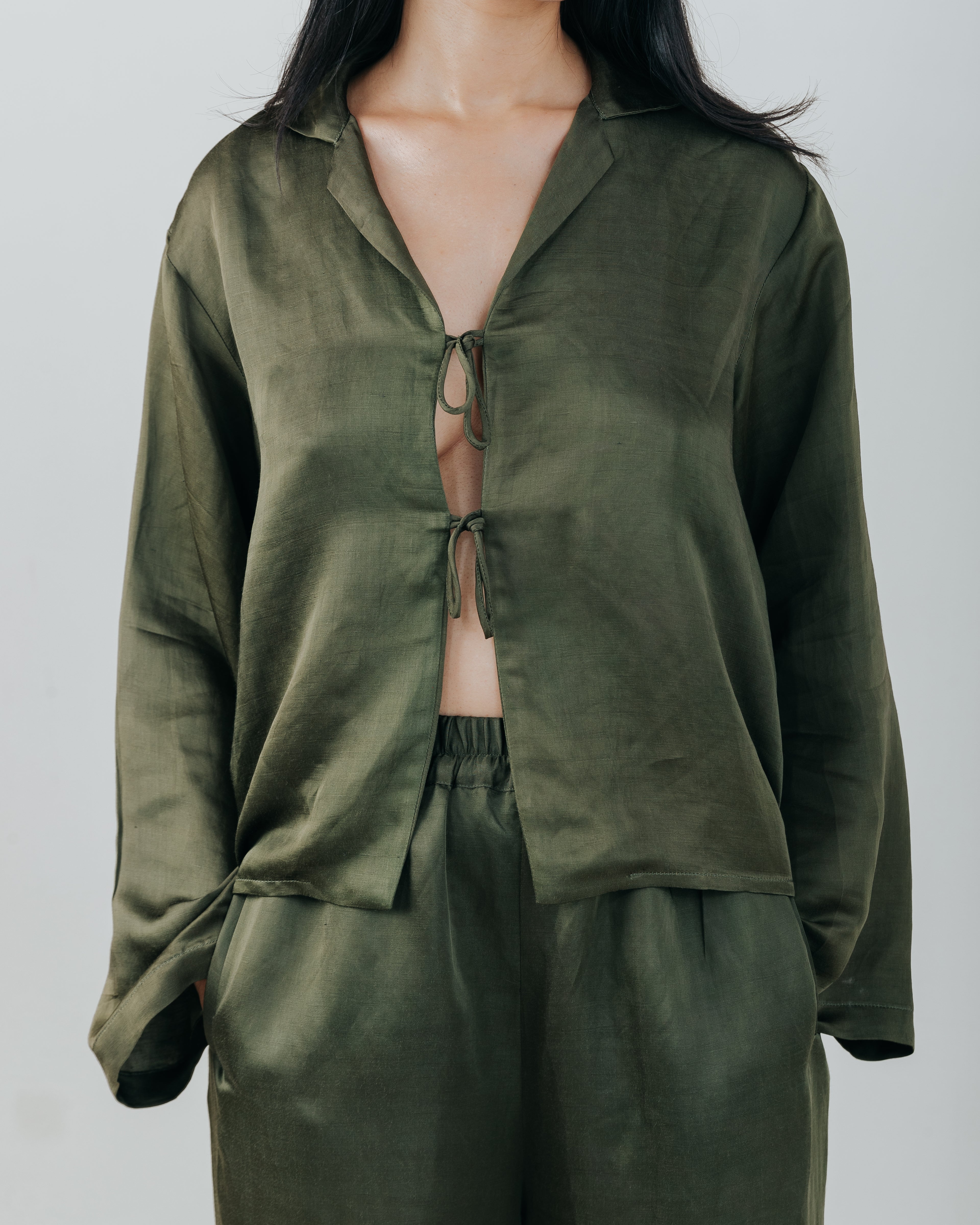 Ava Blouse Silk Linen
