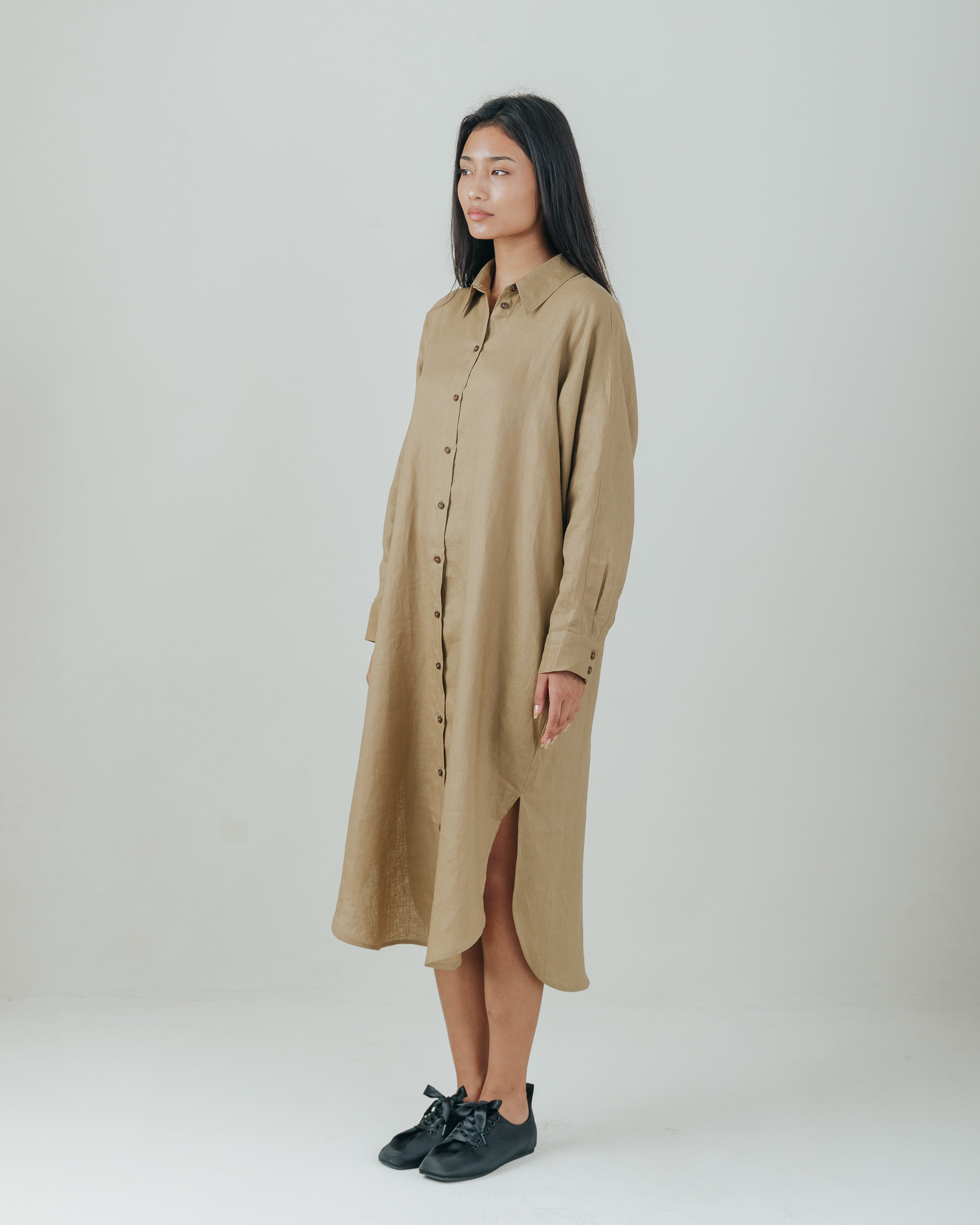 Shirt Dress Linen