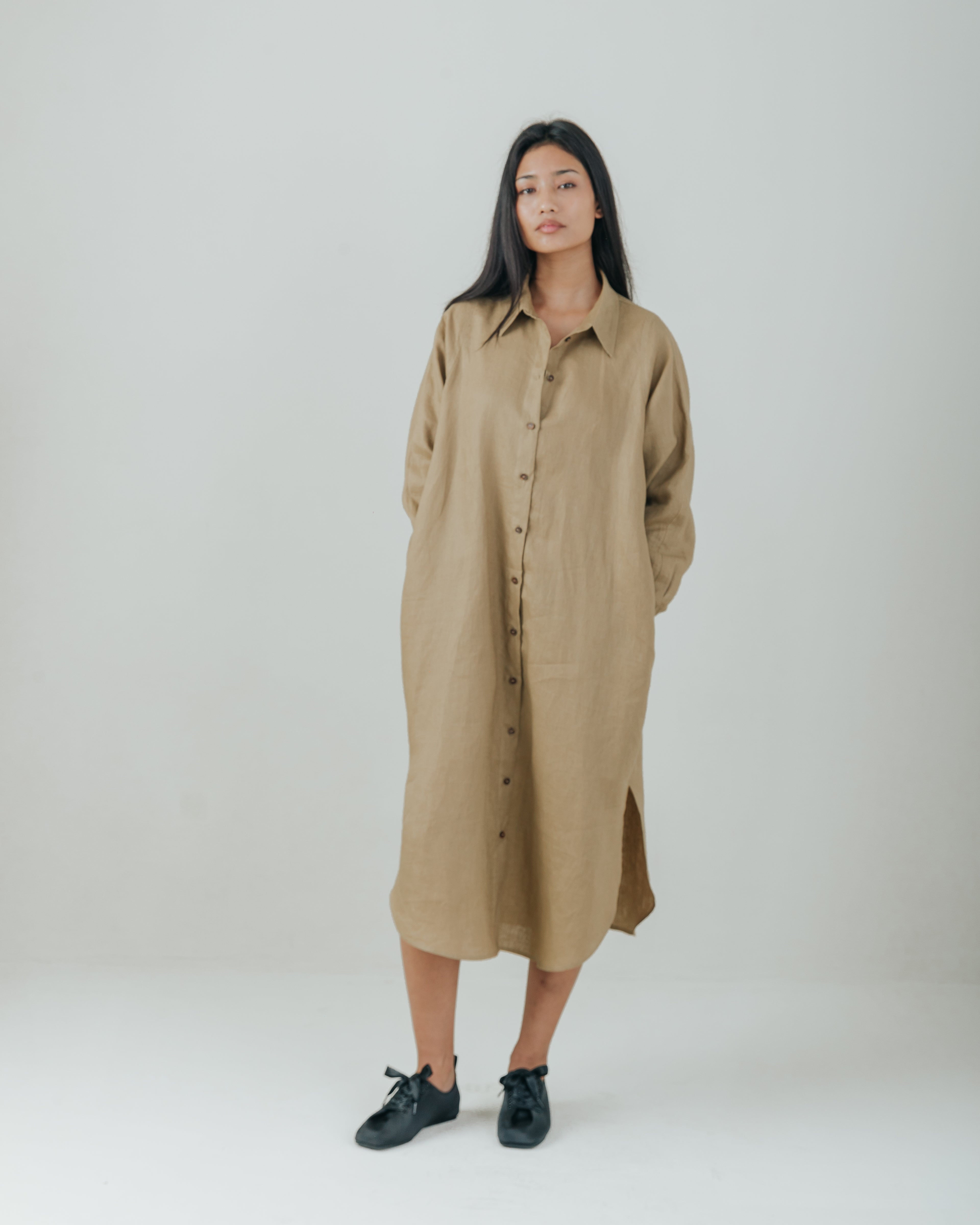 Shirt Dress Linen