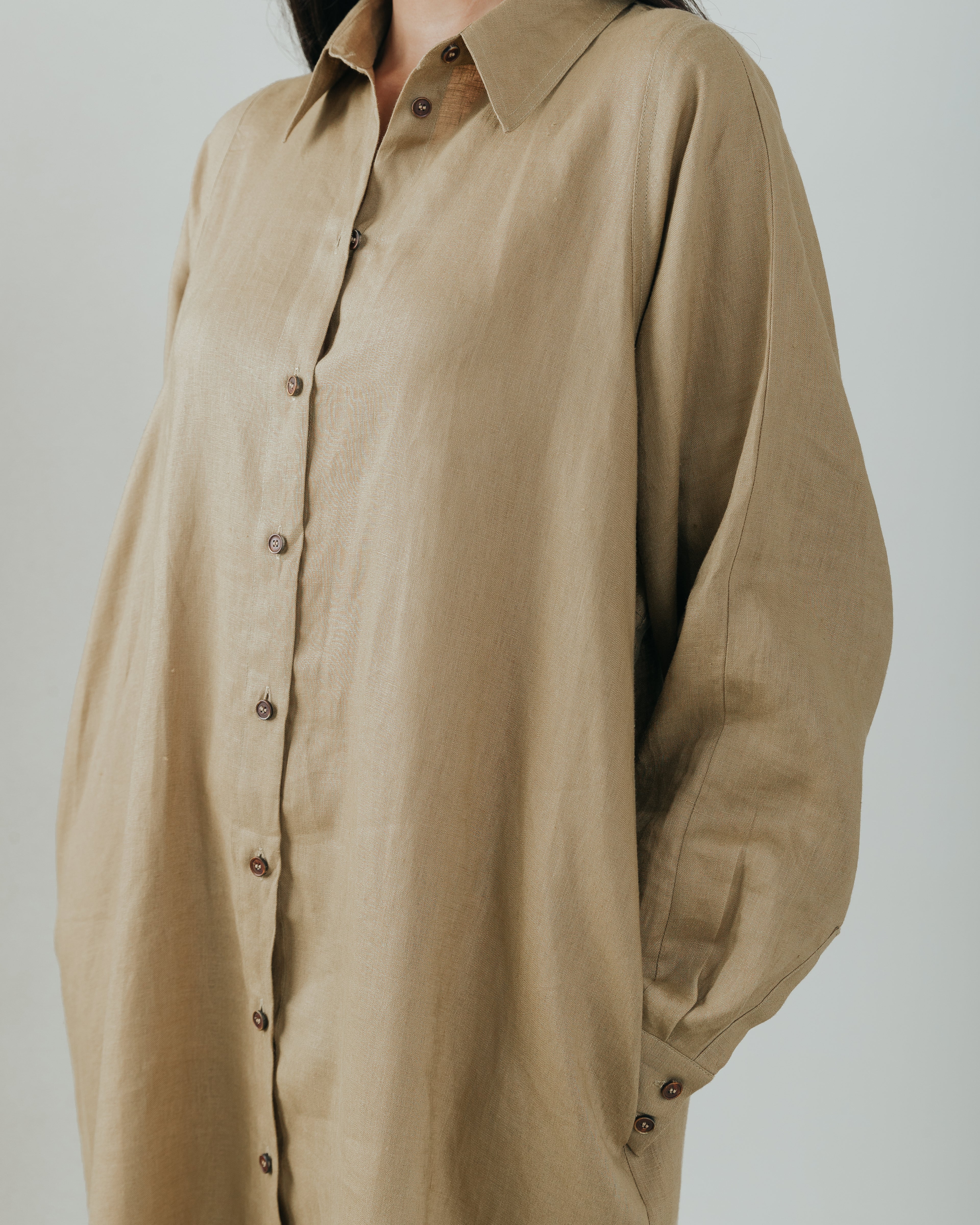 Shirt Dress Linen