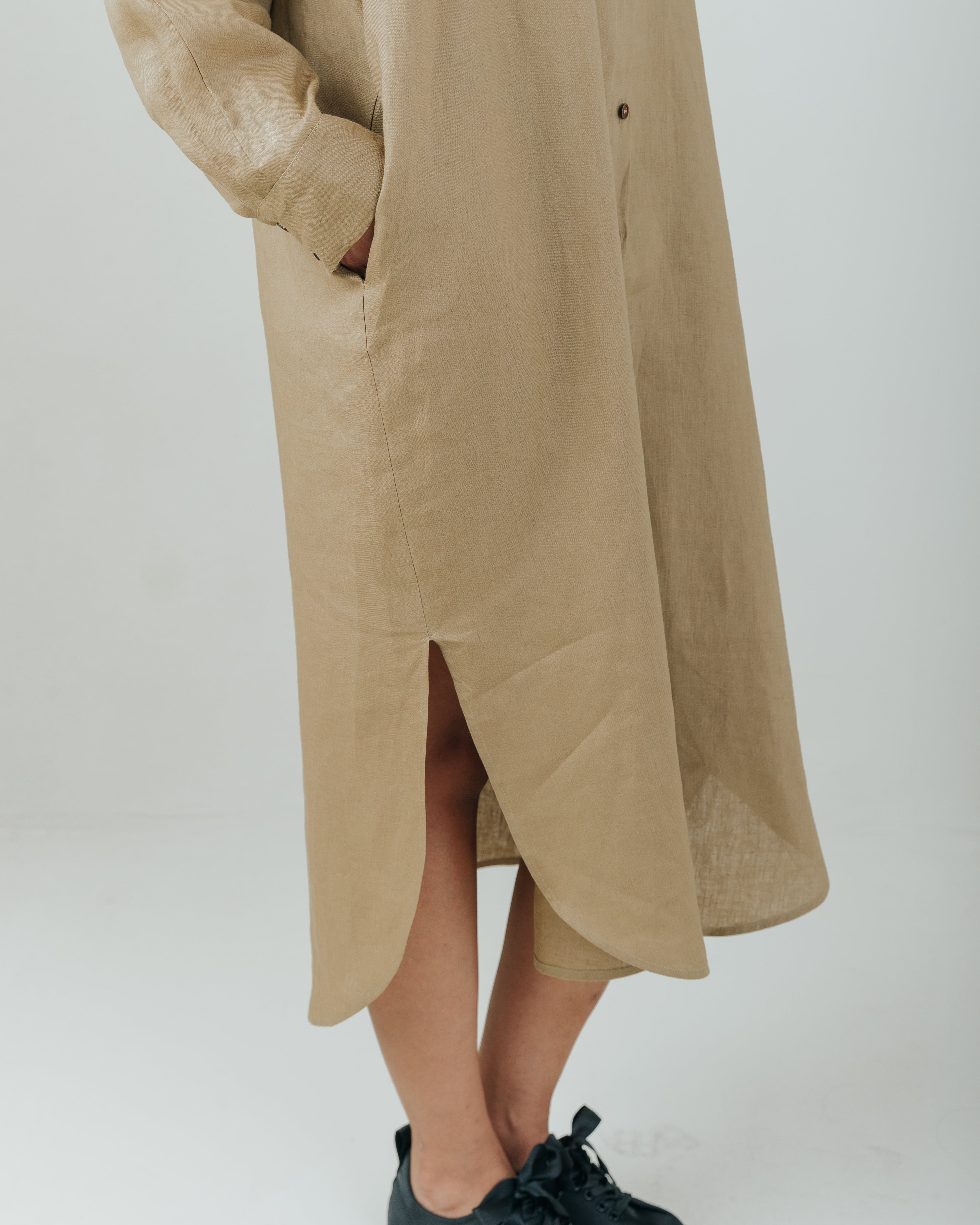 Shirt Dress Linen
