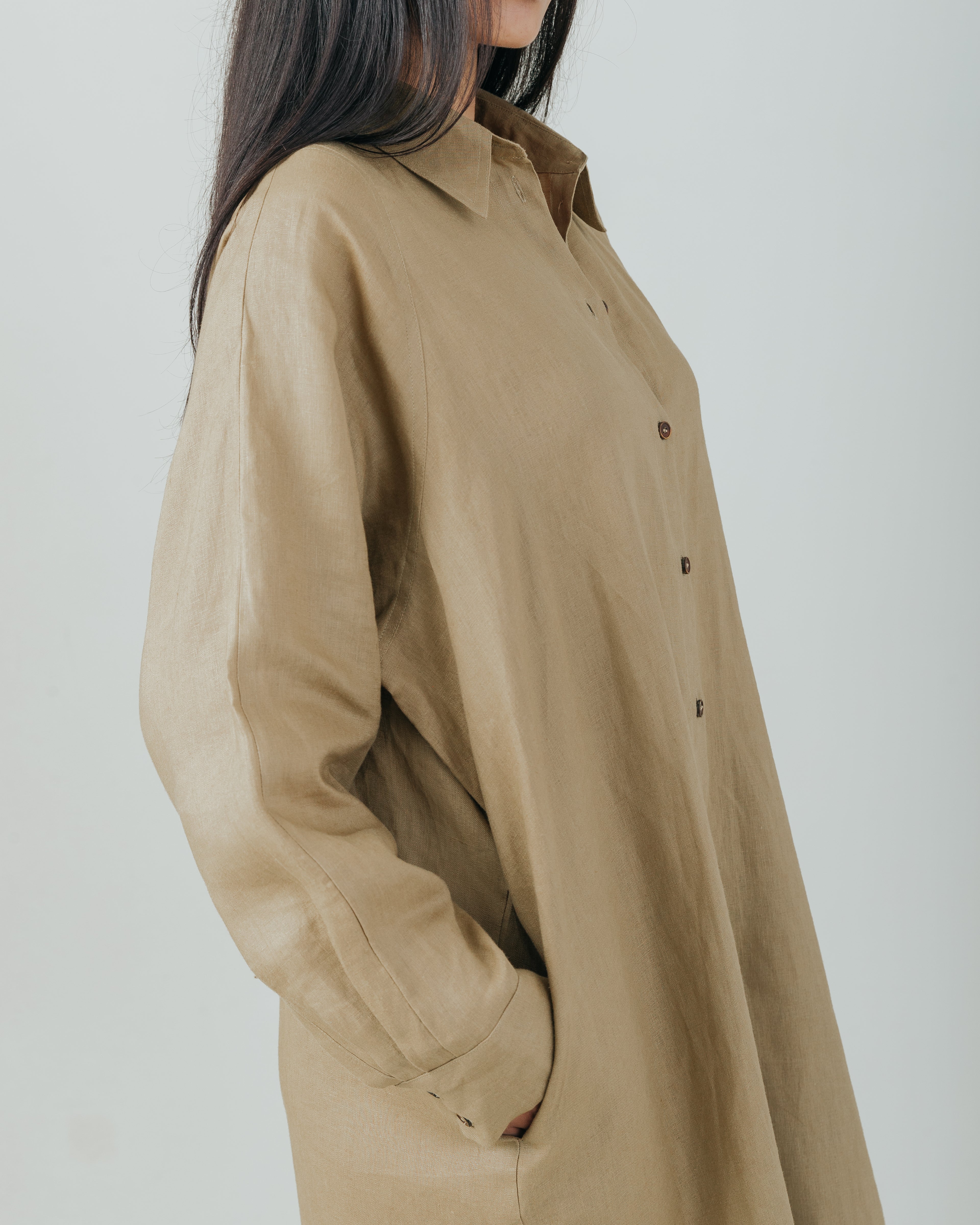 Shirt Dress Linen