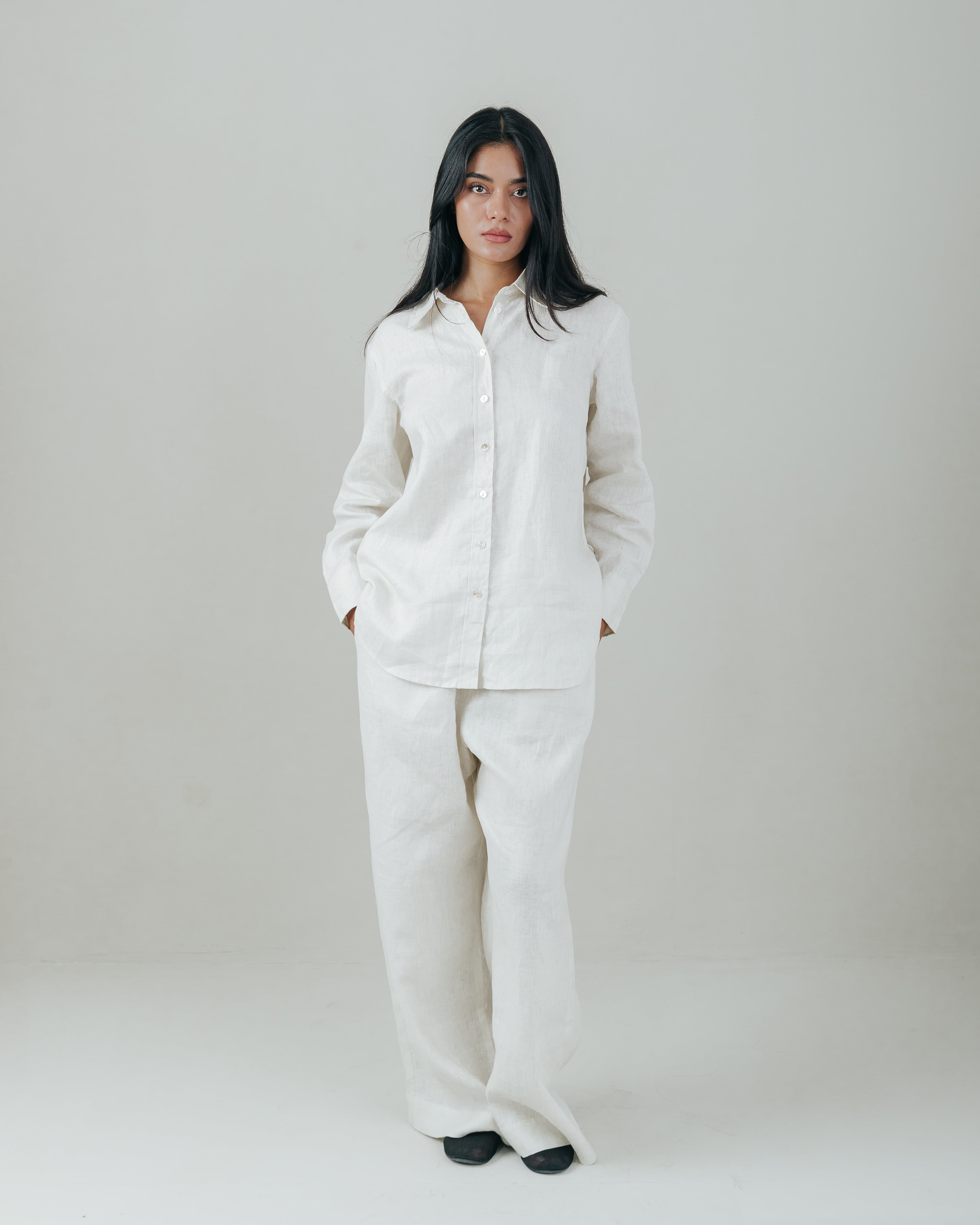 Oversized Shirt Linen