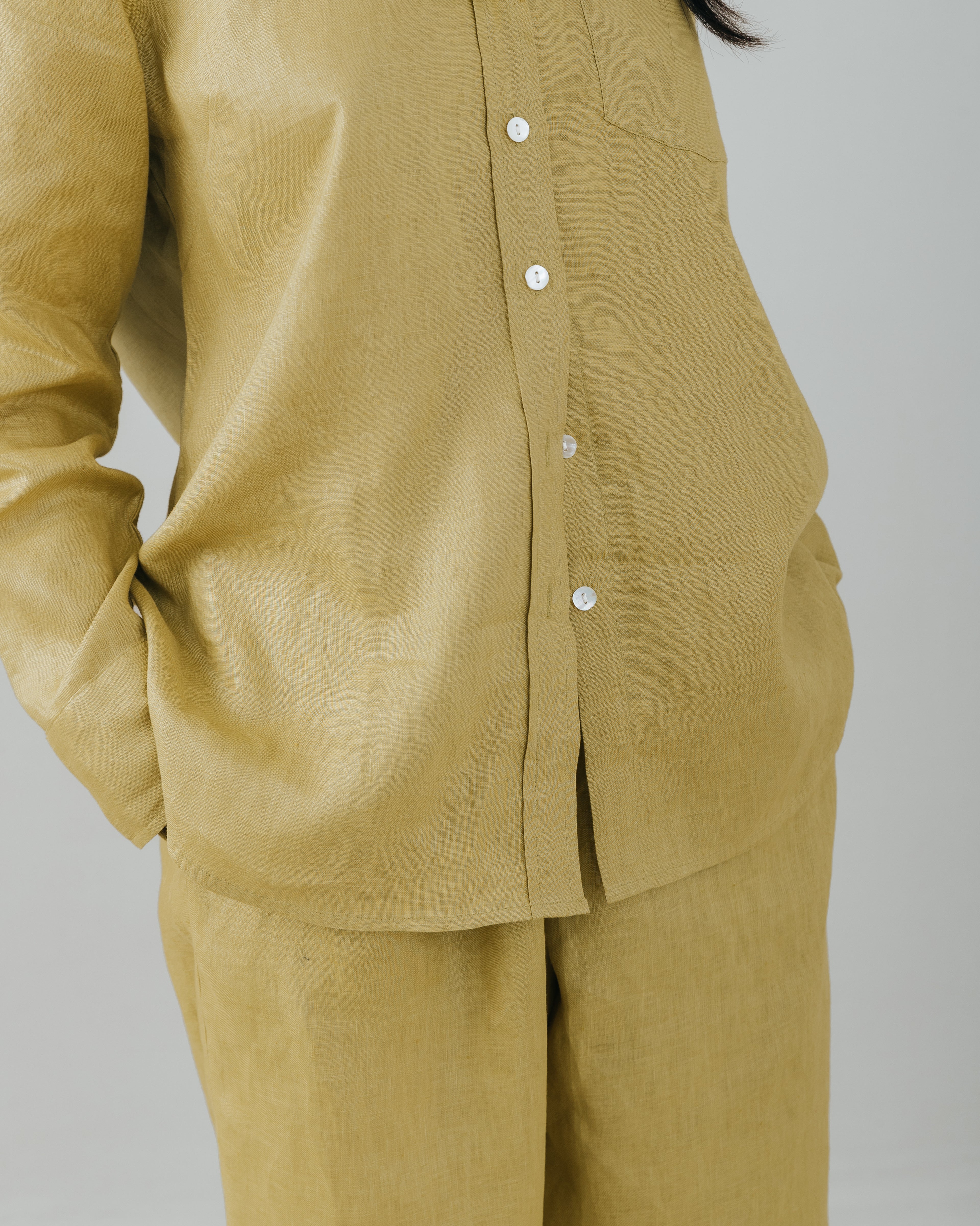Oversized Shirt Linen