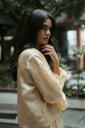 Ava Blouse Silk Linen