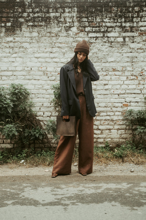 Astha Pants Cacao Linen
